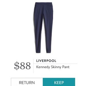 Liverpool Kennedy Skinny Pant (navy)
